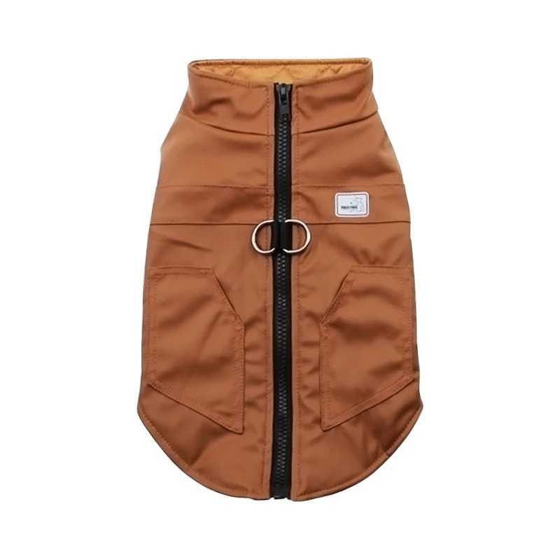 Big Dog Clothes For Small Medium Dogs Jacket Pet Clothing Raincoat Waterproof Dog Coat Vest Warm Outfit French Bulldog Jackets30XJ250109