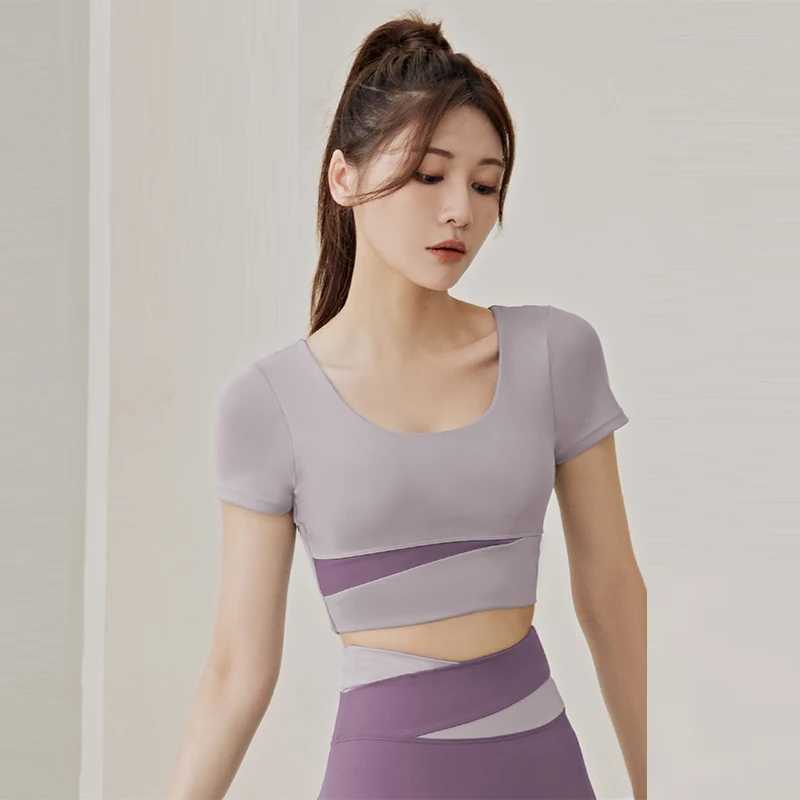Women 2 Pcs Gym Set Sports Crop Top Bra Running Fitness Yoga Suit Sport Outfit Gymwear Lady Workout Clothes High Waist LeggingsXJ250109
