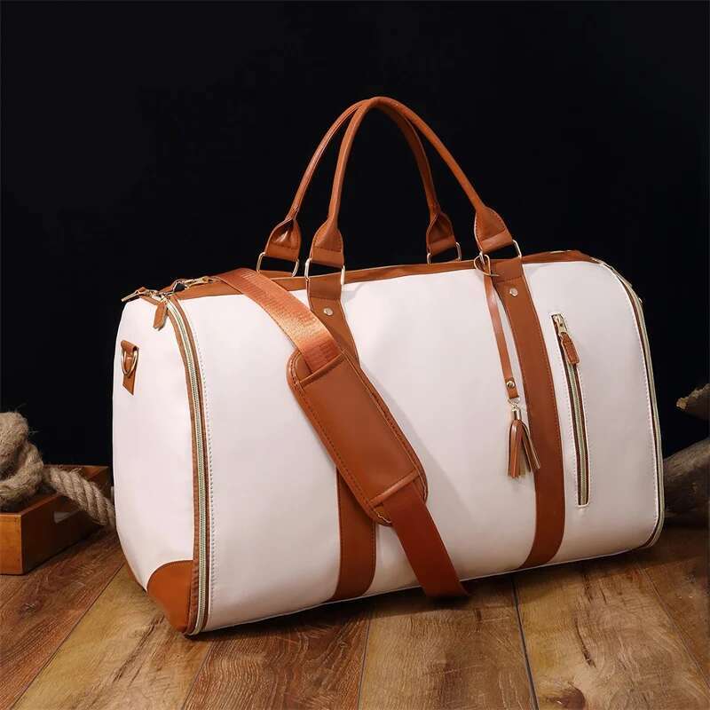 75L Large Capacity PU Foldable Travel Lightweight Traveg Duffel For Women Men Tote Carry On Lage Bag