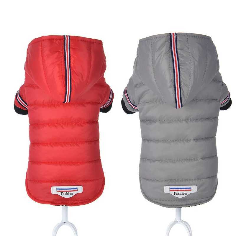 Small Dog Clothes Winter Warm Pet Dogs Coat Jacket Puppy Cat Outdoor Clothing Hoodies For French Bulldog Yorkshire Teddy OutfitXJ250109