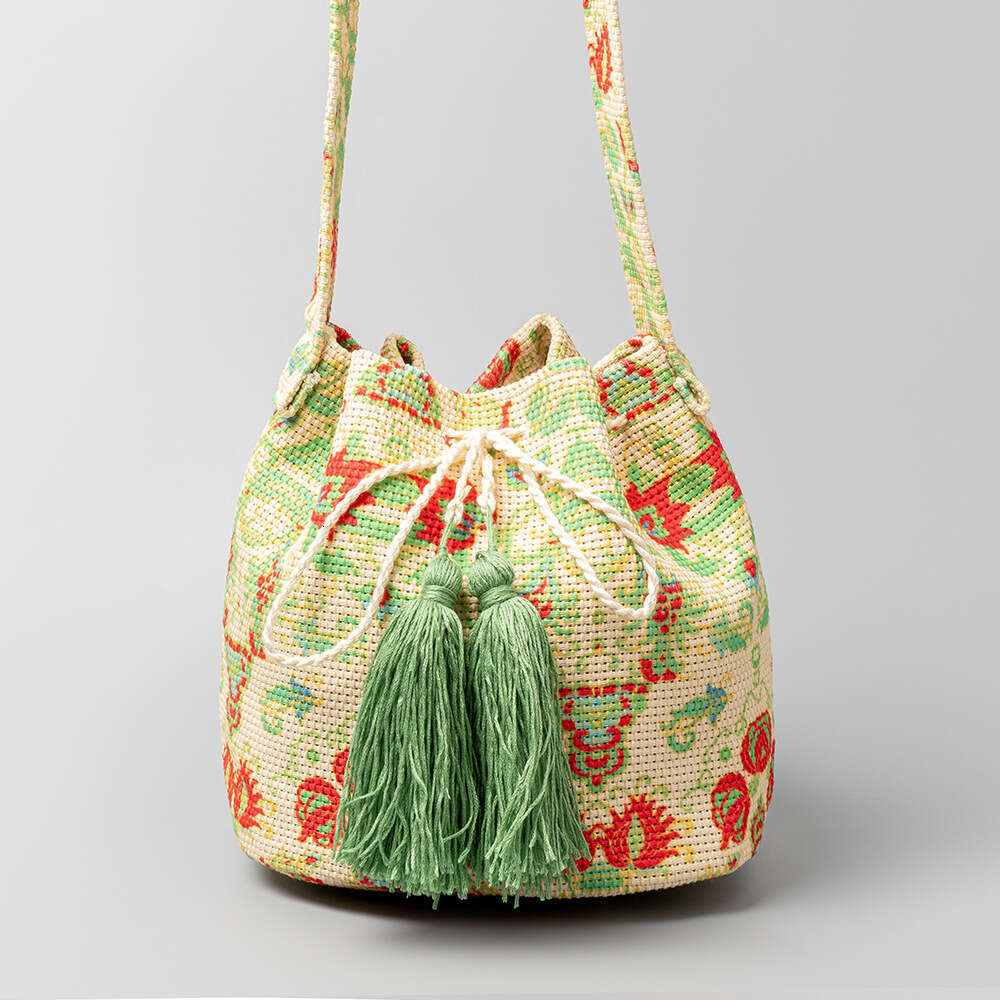 Crossbody Bucket Bohemian Ethnic Style Women's Printed New Canvas Commuter Bags