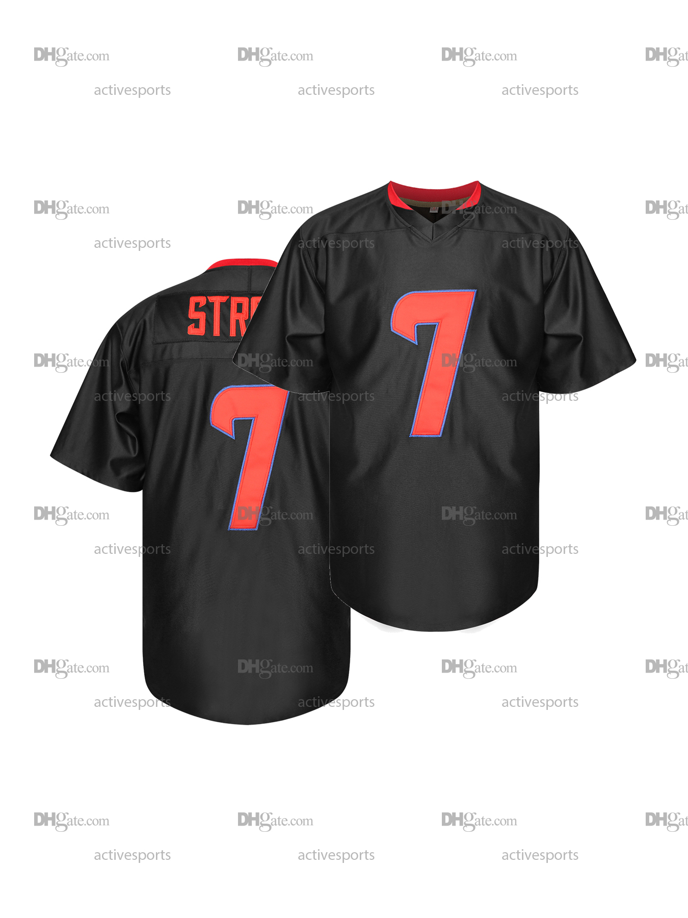 IN STOCK Mens 7 Stroud American Football Jersey With Loose Embroidered Sports Stitched Name Number