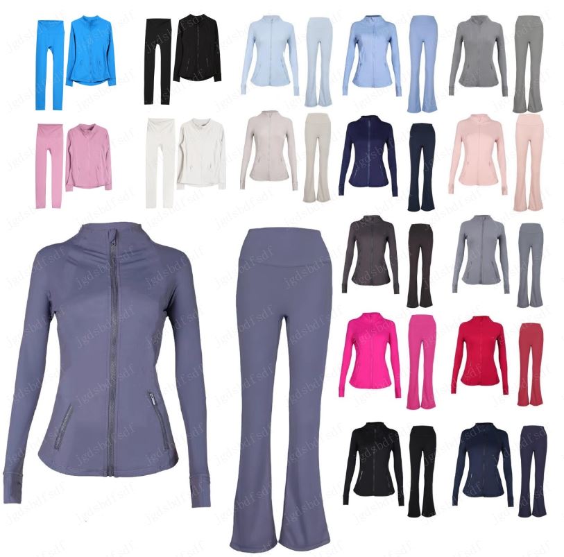 Workout set Women Yoga Sets jackets shorts leggings Push Up Fitness sets High Waist Sports Jackets Zip Up Coat Elastic Sportswear Outfits Pants Gym Suits Tracksuits