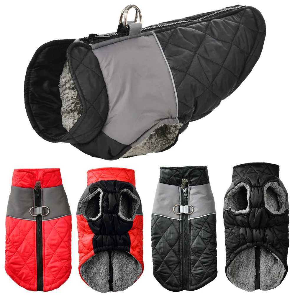 Autumn Winter Clothes For Small Dogs Waterproof Reflective Pet Jacket Puppy Coat With D-ring Soft Fleece French Bulldog OutfitsXJ250109