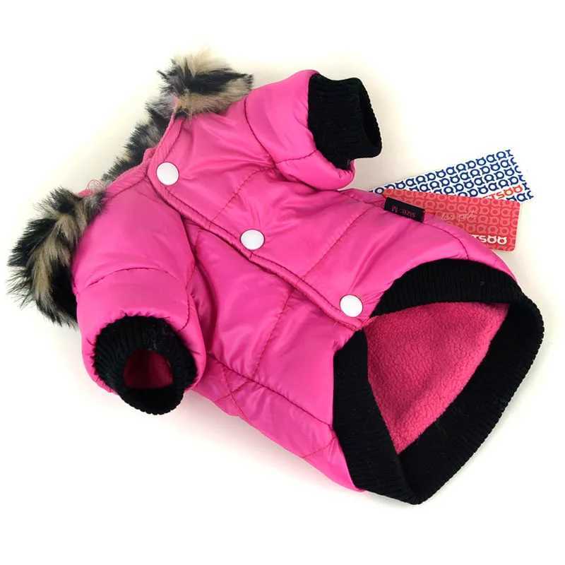 Pet Dog Clothes Waterproof Fabric Dog Coat Thickening Dog Jacket Super Warm Snow Coat Clothing For for Small DogsXJ250109