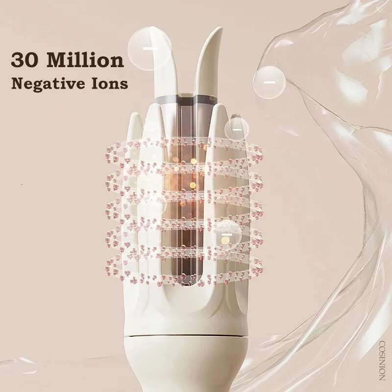 Electric Ceramic 28mm Negative Ion Rotating Wave Anti-tangle Styler Automatic Curg Iron