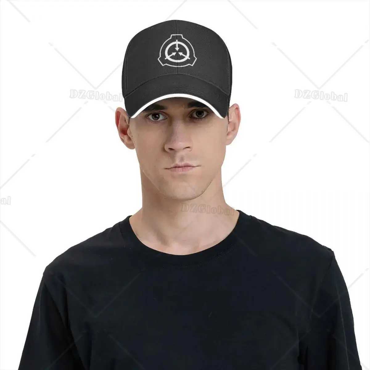 SCP Foundation baseball cap summer printing Kpop truck cap breathable literati y2k cool printing snapshot cap X250109