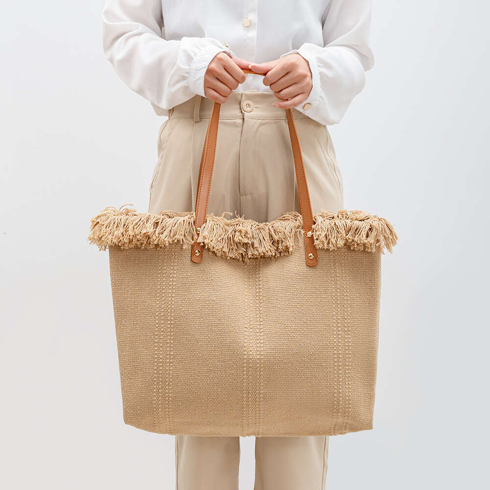 Canvas Niche, High-End, Women's Bag, New High-Capacity Commuting Tote Bags