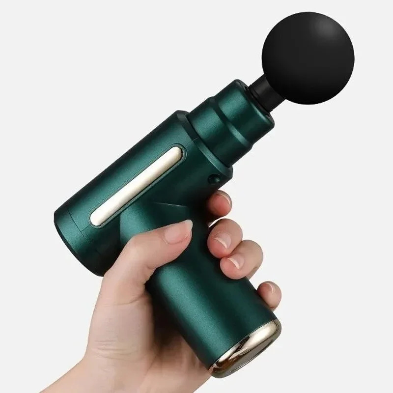Portable Fascia Gun Vibration Massage For Body Neck Back Deep Muscle Relaxation Fitness Slimming One Head 250108