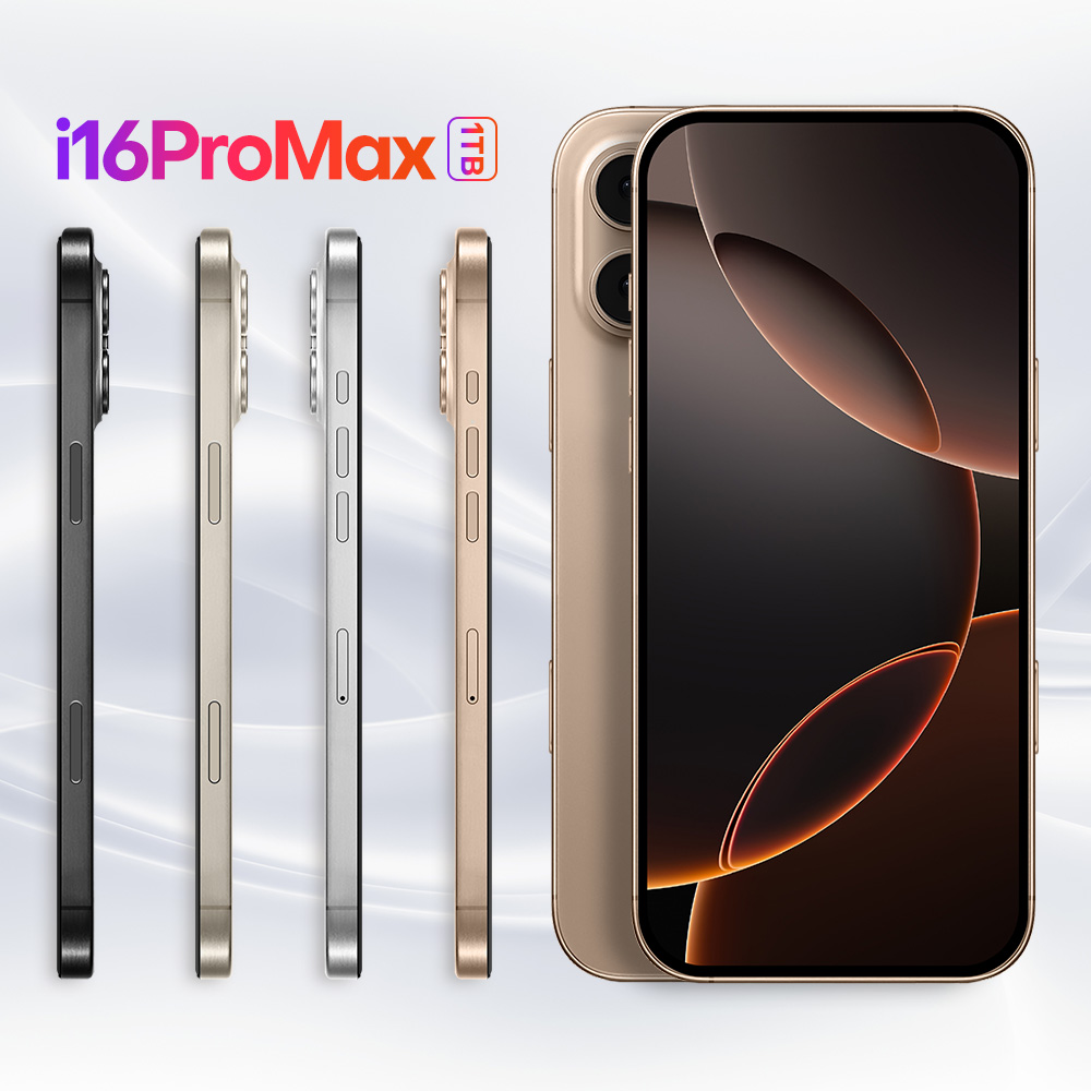 i16 Pro Max Cell Phone - Advanced Performance, Face ID Security, 6.9 Inch Android Device (Unlocked)