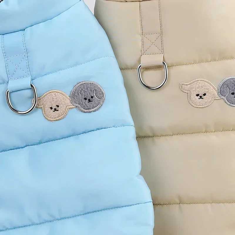 Dog Winter Clothes Puppy Warm Jacket Pet Coat for Small Medium Dogs Cats with D-ring Vest Chihuahua French Bulldog CostumesXJ250109