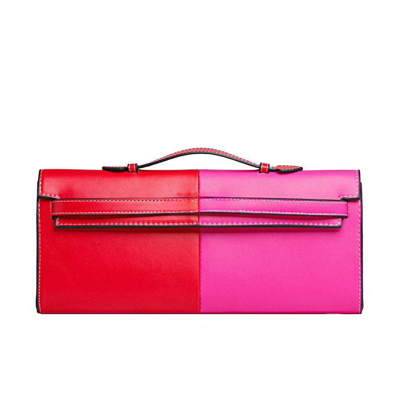 Free Shipping New Fashion Designer Bag Splicing Color Handbag High-quality Elegant Shoulder Bag Outdoor Casual Crossbody Bag Wallet