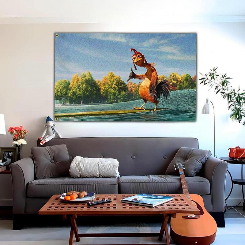 Chicken Joe Tapestry Outdoor Chicken Flag Wall Art Decor Decorative Chicken Jie Wall Tapestry Aesthetic Home Decor For Garden