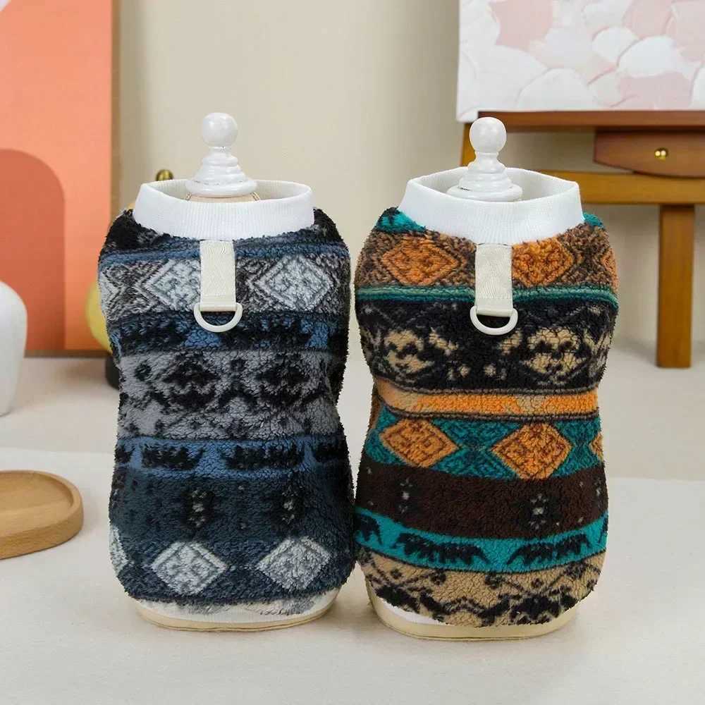Fleece Cat Dog Hoodies Thicken Pet Sweaters Autumn Winter Cat Puppy Clothes for Small Dogs Cats Kitten Pullovers Sphynx ClothingXJ250109