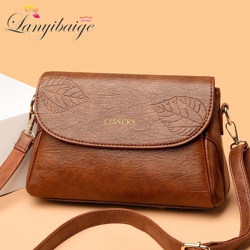 er Ladies Handbags High Quality Leather Shoulder Bags for Women 2024 Female Crossbody Bag Purses and Handbags Sac 250106