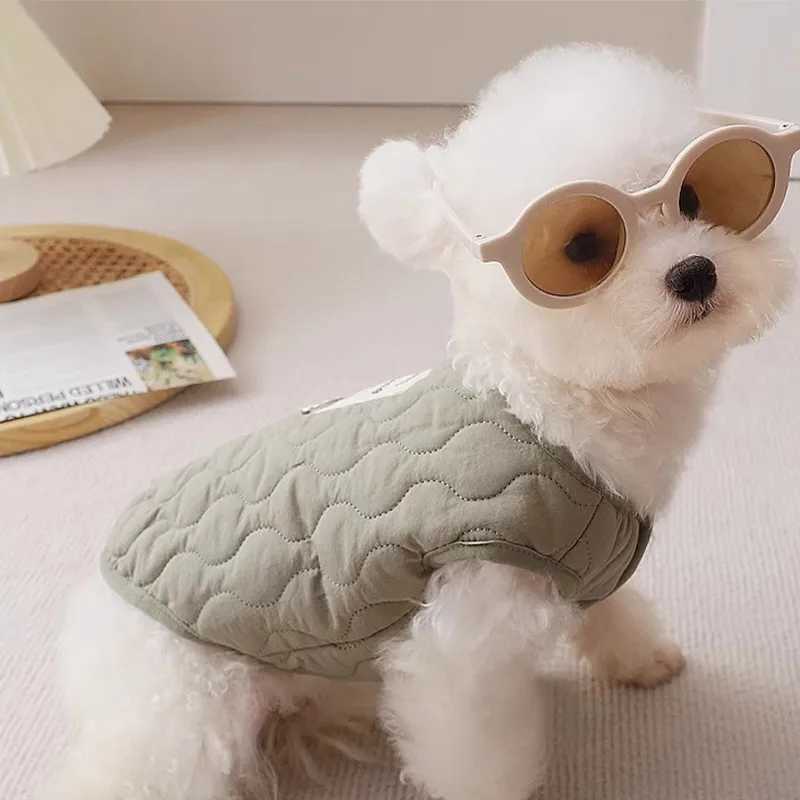 Winter Warm Dog Vest Coat Jacket With D-ring Buckle For Small Medium Dogs Puppy Vest Clothes Cotton Pet Jacket Dog CostumeXJ250109