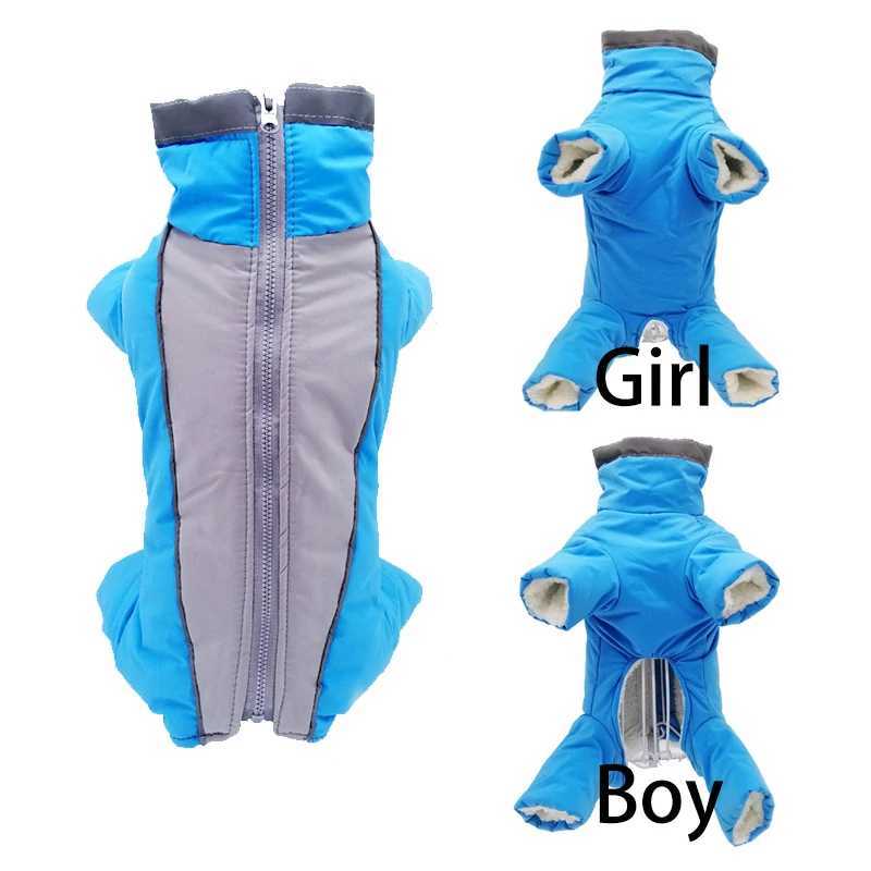 Winter Pet Dog Clothes Super Warm Jacket Thicker Cotton Coat Waterproof Small Dogs Pets Clothing For French Bulldog Puppy 5.0XJ250109