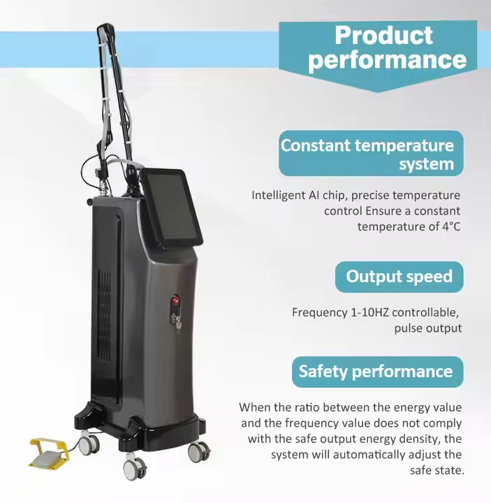 Portable and Stationary Fractional Skin Resurfacing Co2 Fractional Laser Machine Beauty Salon Dedicated Private Vaginal Tightening And Rejuvenation