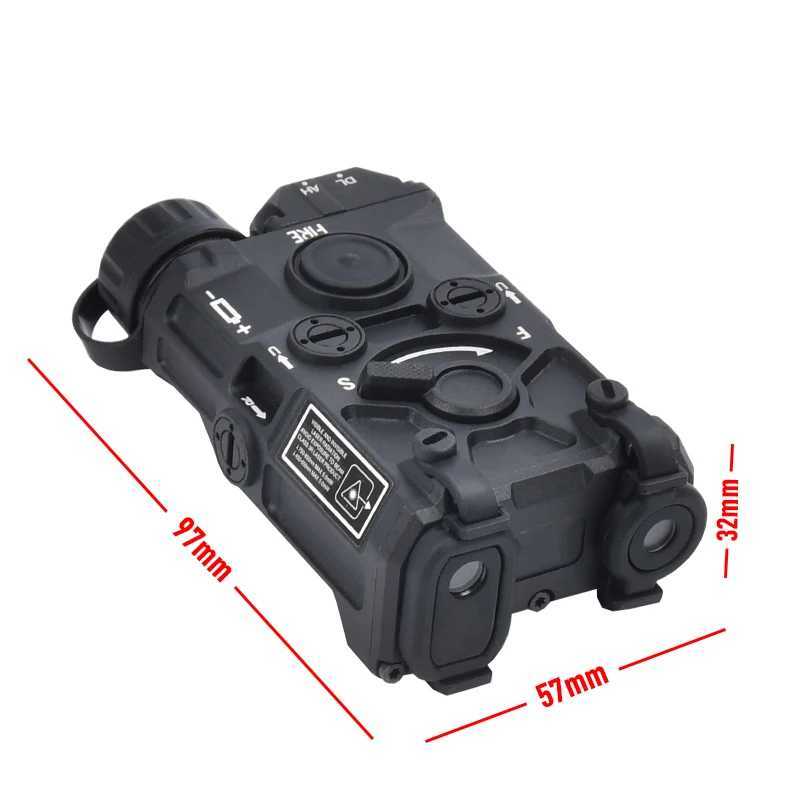 WADSN EOTEC Nylon OGL Tactical Weapon Flashlight Only for White Light Hunting Rifle Airgun Accessories Suitable for 20mm Picatinny Rail M250110