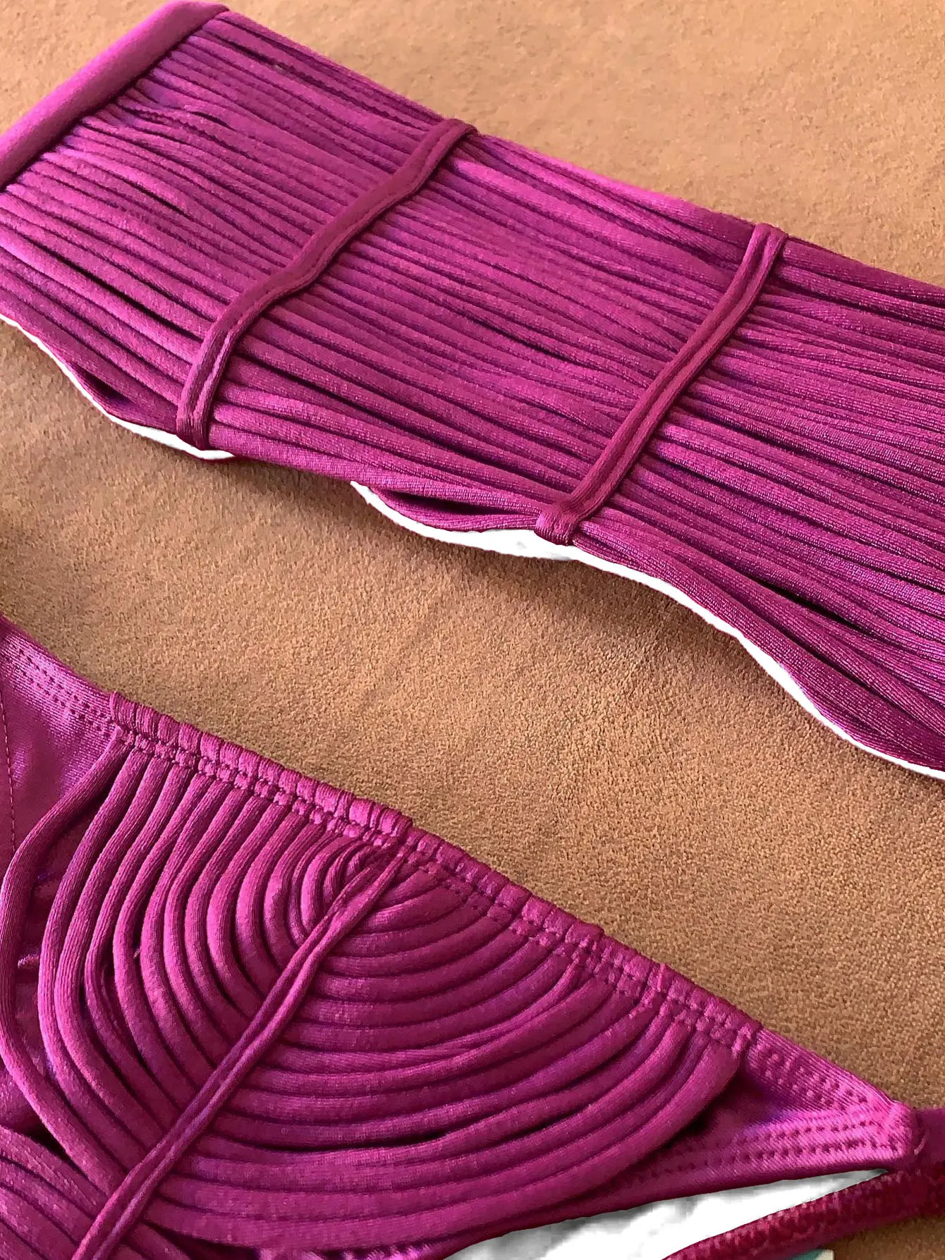 Sexy Tube Top Micro Bikini Women Swimsuits Trend High Cut Swimwear Lady Brazilian Biquini Beachwear Bathing Suit 250108