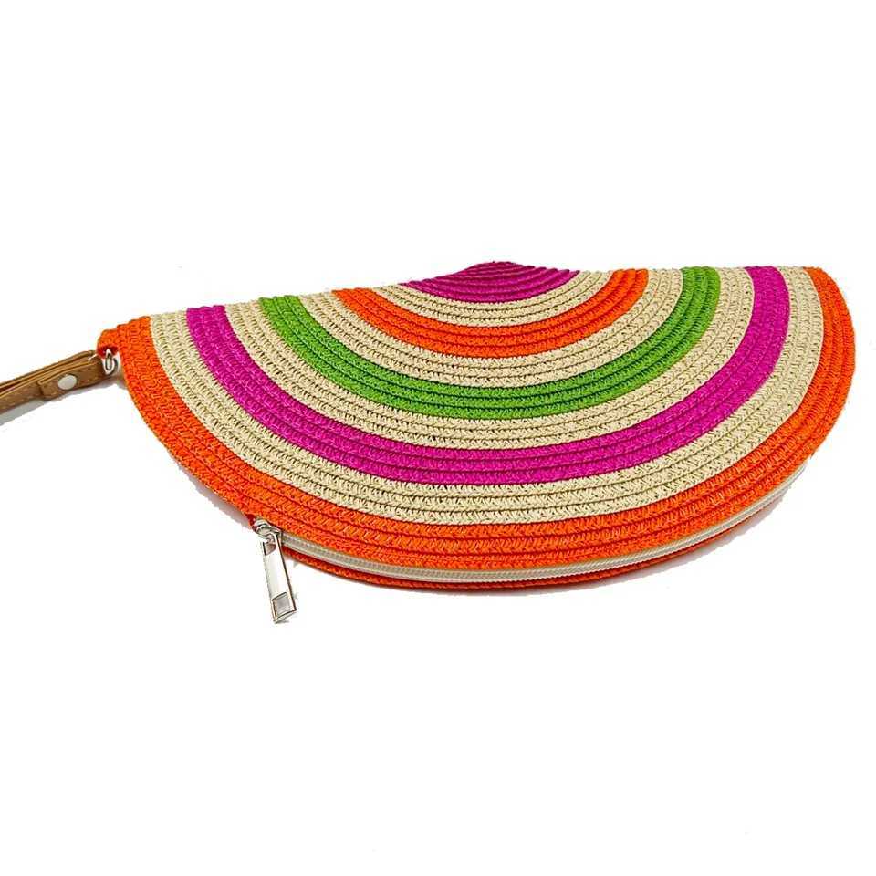 Three piece set of straw hat sun hat outdoor tourism beach straw hat sun protection hat gorras para mujer X250109