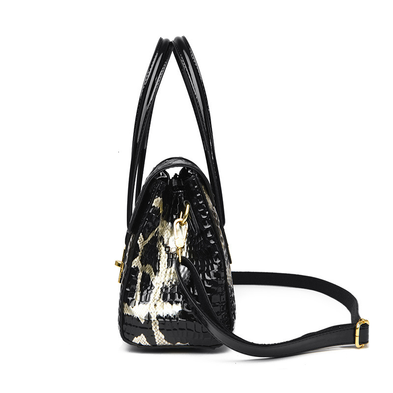 Free Shipping Free Shipping High-quality Designer Women's Shoulder Crocodile Pattern Outdoor Wallet Tote Bag Large Capacity Handbag