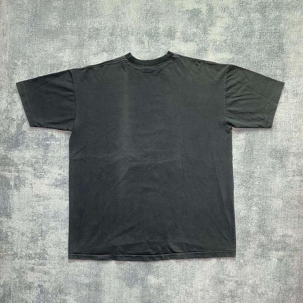 Inspiration Washed Japanese Manga Style Nostalgic Hip Hop High Street Cool Casual Short Sleeve T-shirt