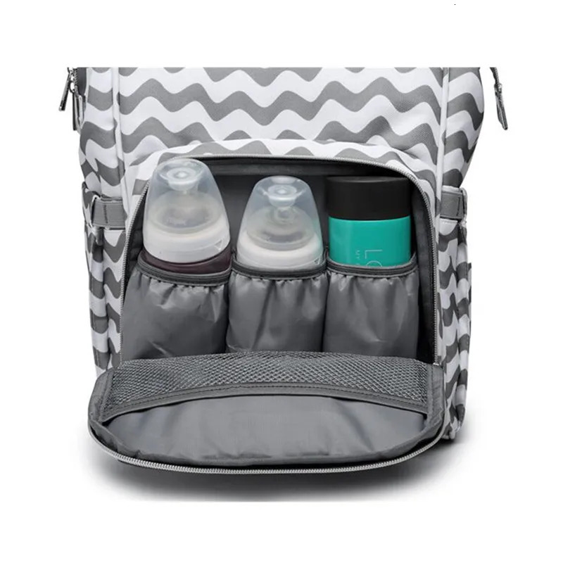 LEQUEEN Baby Diaper Bag Backpack Waterproof Mummy Maternity Nappy Bag Large Capacity Baby Bag Travel Backpack Nursing Bag 250106