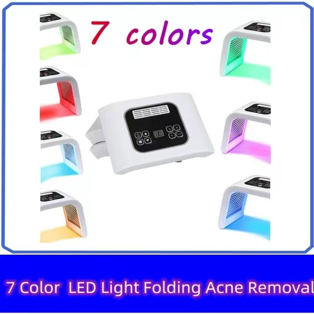 7 Colors LED Photon Mask Light Therapy PDT Lamp Beauty Machine Treatment Skin Tighten Facial Acne Remover Anti-wrinkle