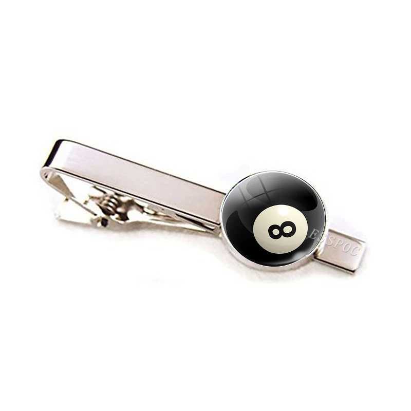 Football Tie Clip Football Basketball Volleyball Snooker Neck Bar Clip Football Tie Clip Football Basketball Volleyball Snooker Neck Tie W250111