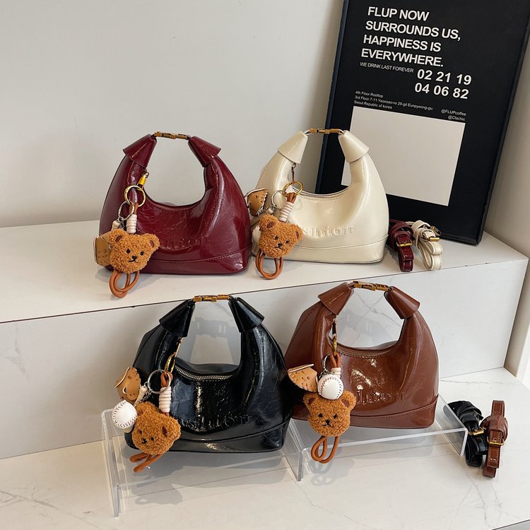 2025 Designer Brown 3 Premium women's Bag 2025 new autumn and winter shoulder with retro portable dumpg bag free shipping