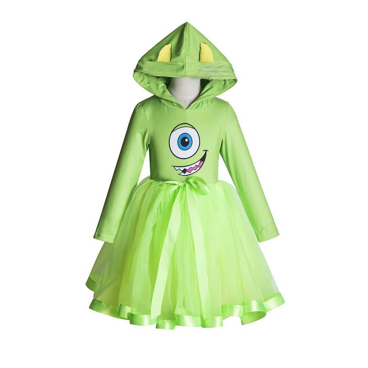 Monster Tutu Dress with Eyes and Hair Monster Eyes Hair Monster Tutu Dance Recital/Dress up Halloween costume Bithday Tutus W250111