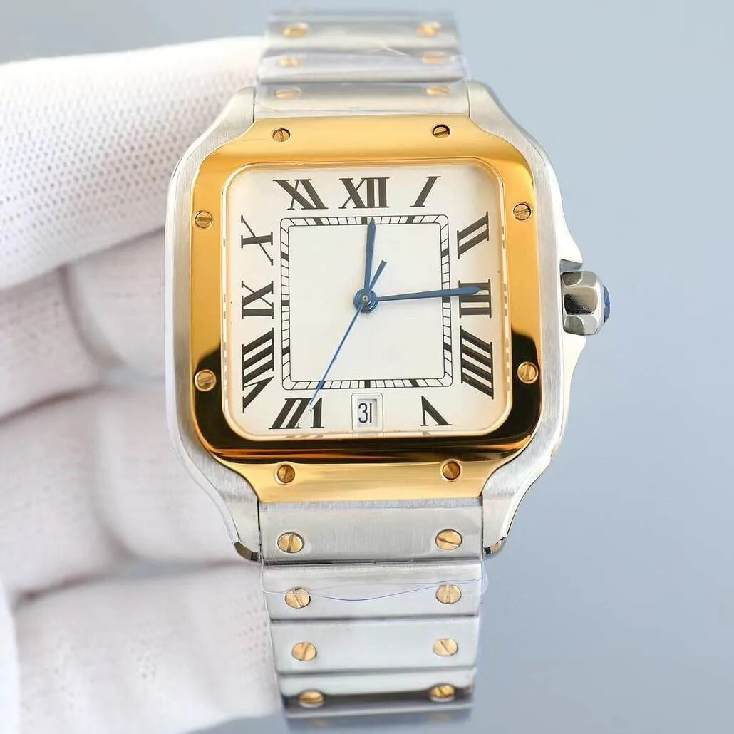 40mm WSSA0018 35MM Mens Watch Automatic Mechanical Stainless Steel Wristwatches Fashion Designer Men Driving Wristwatches Waterproof Sports Man Watches