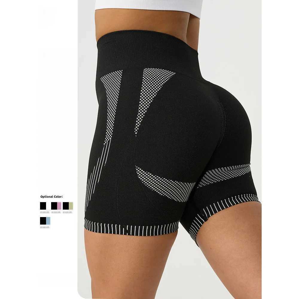 Womens Fitness Seamless Yoga Shorts High Waist Soft Shorts Sport Leggings for Women Short Workout Running Cycling Tights ShortsXJ250111