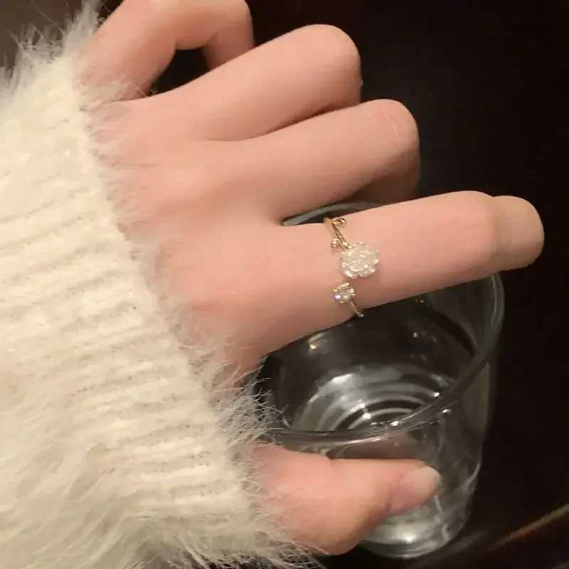 925 sterling silver unique womens simple ring jewelry finger open retro handmade ring birthday gift allergy W250111