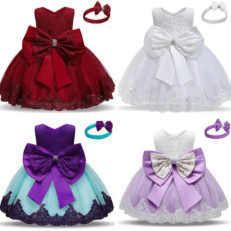 Baby Girl Christmas Dress Girl Red Tutu Dress Preschool Baby 1st Birthday Par Baby Dress Newborn Baptist Dress W250111