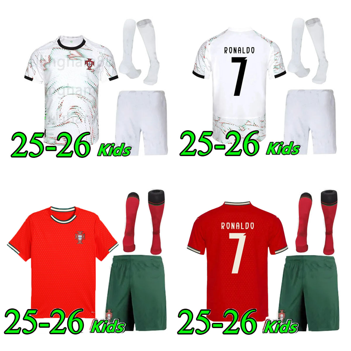 kids football kits Ronaldo soccer Jerseys 2024 25 26 CR7 Gonzalo Martinez Talisca Ghislain Konan Vincent Aboubakar men Football shirt
