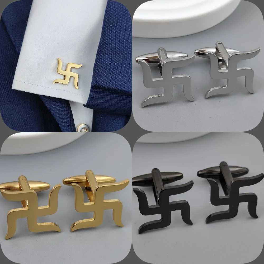 New Stika cufflinks fashionable metal shirt cufflinks retro style set accessories suitable for dinner parties W250111
