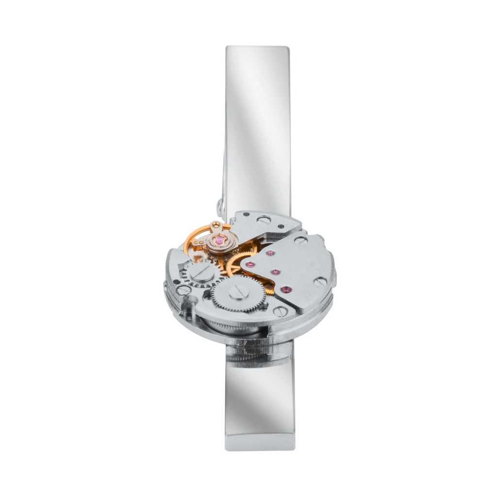 NVT Tie Clip Metal Necklace Clip Pin Buckle Busin Wedding Gift Tie Clip Mens Jewelry W250111