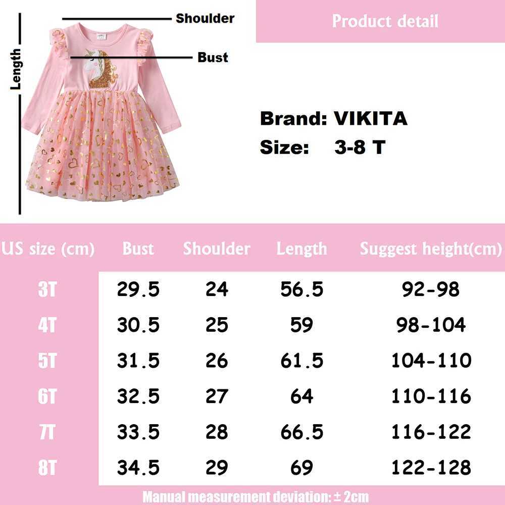 Vegeta girl princess dress sequined long sleeved autumn dress childrens birthday party wedding dress chiffon dress childrens clothing W250111