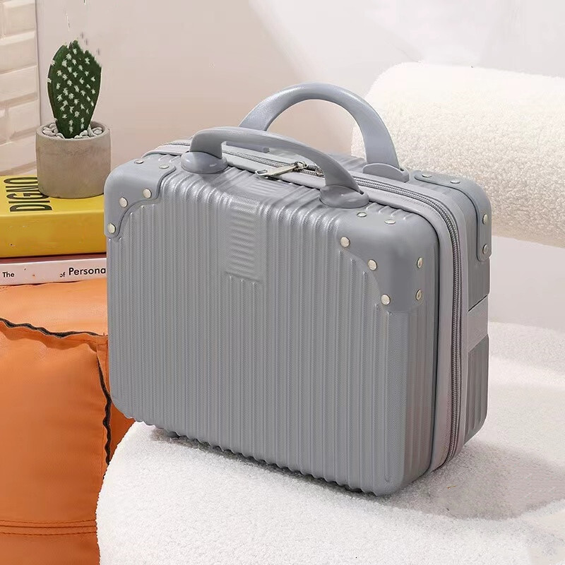 Mini Suitcase 14 Inch Makeup Small Luggage Portable Storage Box Gift Box Creativity