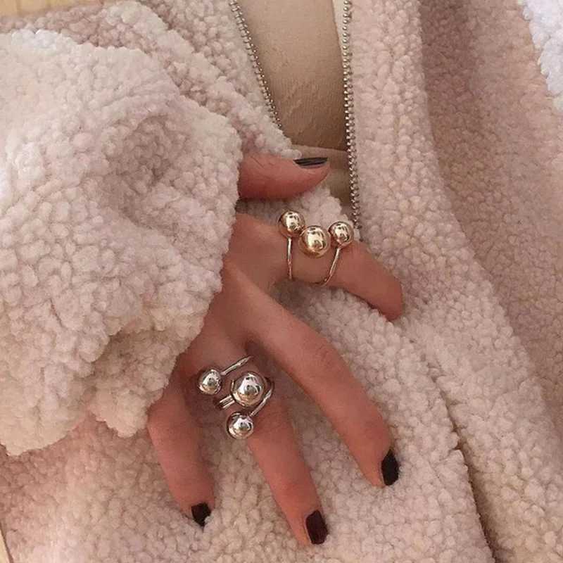 Shiny Ring Fashion Statement Pieces Fashionable Fashion Accories Punk Ring Accories Exquisite Craftsmanship Metal RingXJ250110