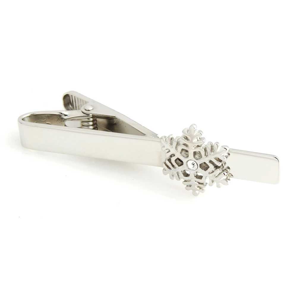 YHT-222 Novel Christmas 3 Snow Girl Bottle Tie Clip Tie Rod W250111