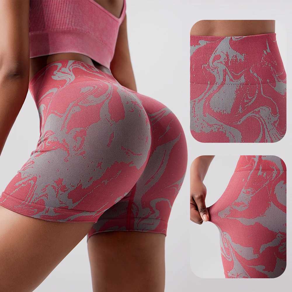 High elasticity Camo Seamless Workout Leggings Hip lifting Yoga shorts Women Stretch Fitness Outfits Sports Wear Gym pantsXJ250111