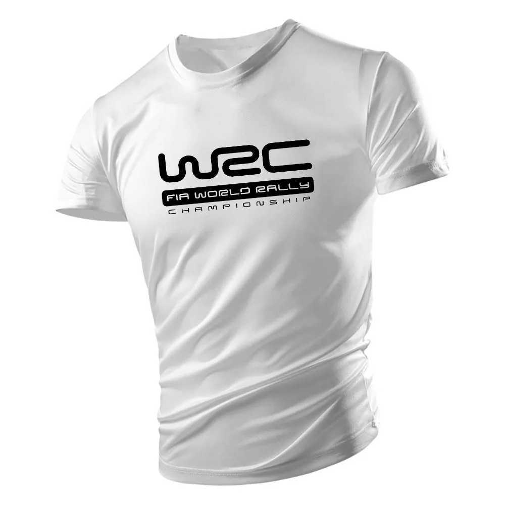 Summer fashion sportswear mens round neck Y2k short sleeved T-shirt Harajuku gym loose and comfortable casual T-shirt quick drying W250111