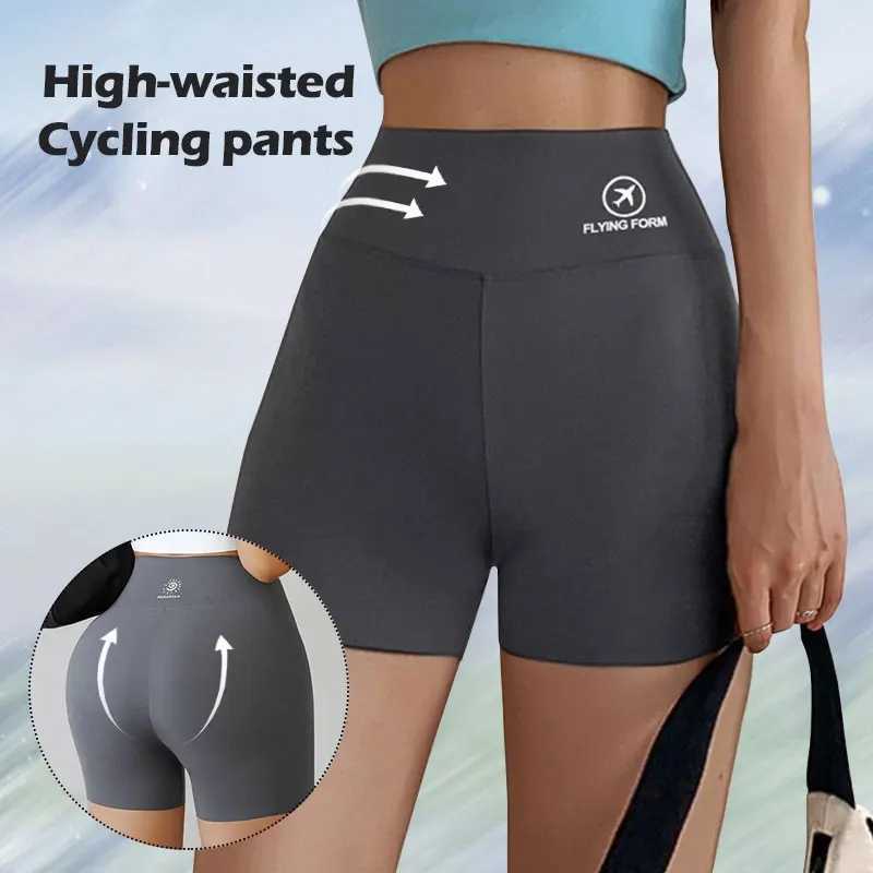 New Seamless Solid Color Push Up Yoga Shorts For Women High Waist Summer Fitness Workout Running Cycling Sports Gym Shorts MujerXJ250111