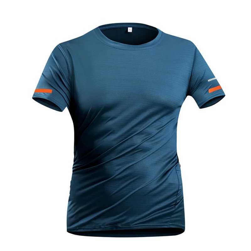 CHRLCK Mens Running Quick Drying T-shirt Breathable Hiking Fishing Trips Soft and Elastic Outdoor Sports Short Shirt Summer W250111