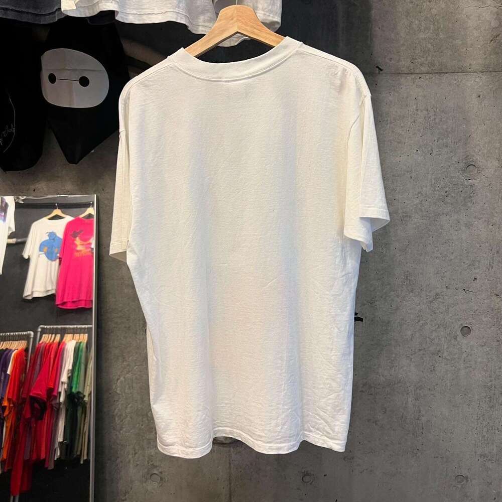 LODED DIPER Street Hip Hop Style Student Couple Cartoon Short T-shirt Versatile Loose Half Sleeve