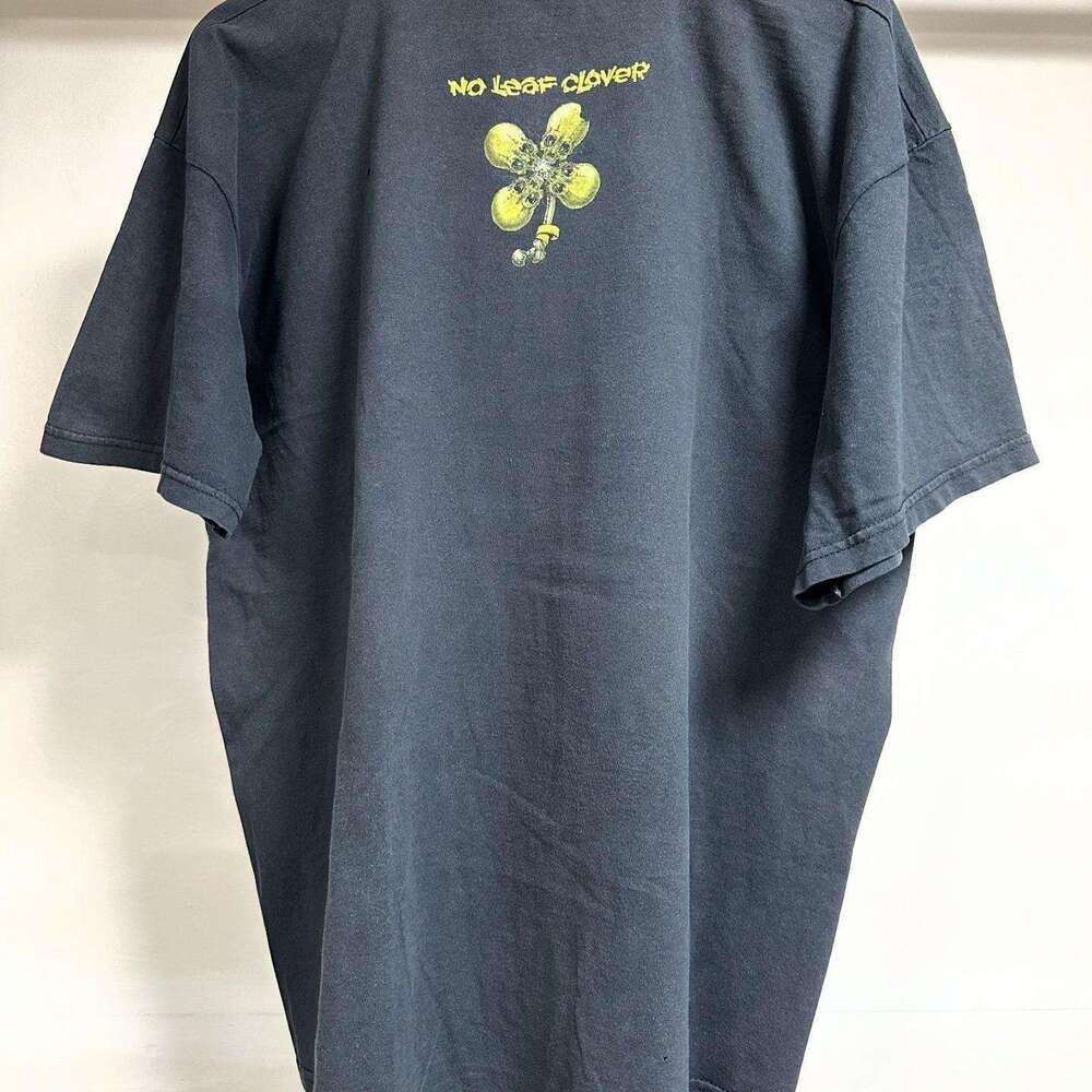 Trendy Couple Loose Men's Women's Metal Band Same Style Printed Short Sleeves, Small and Unique