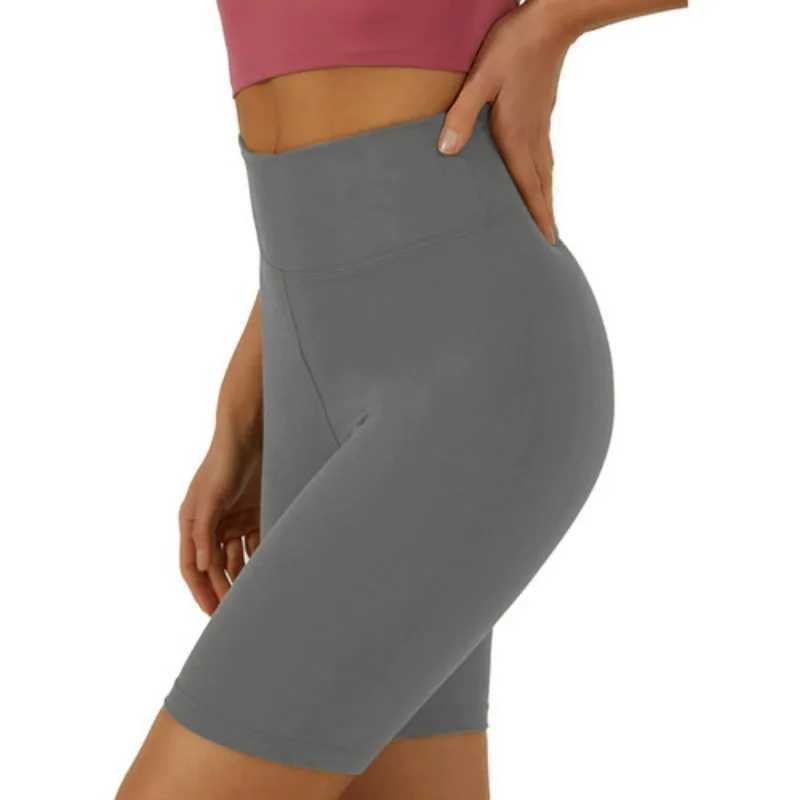Womens Sports High Waist Yoga Shorts Fitness Running Cycling Quick Drying Breathable Womens Fitness Bottom 5 Point Yoga ShortsXJ250111